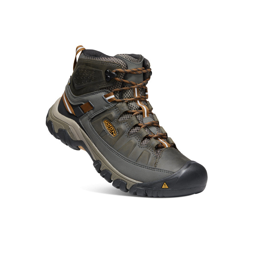 Men's Targhee III Waterproof Mid Black Olive/Golden Brown / Keen