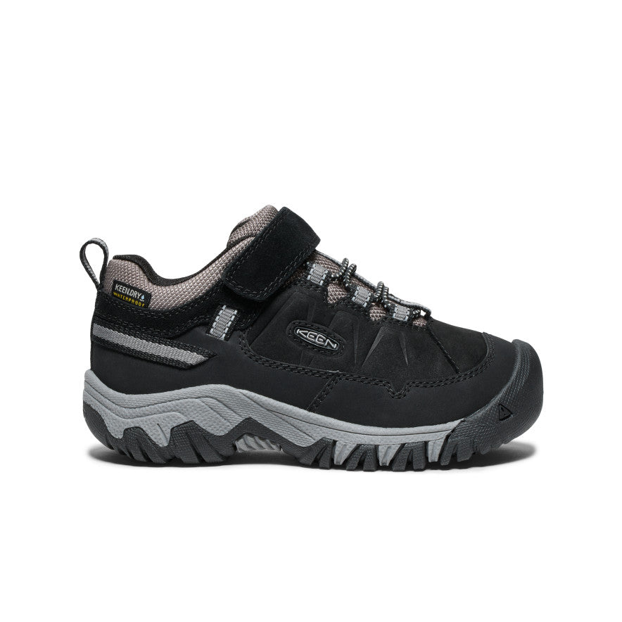 Little Kids' Targhee IV Waterproof Hiking Shoe Black/Steel Grey / Keen
