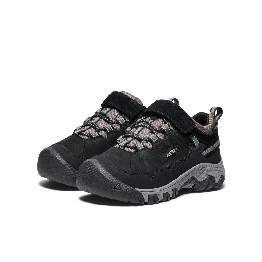 Little Kids' Targhee IV Waterproof Hiking Shoe Black/Steel Grey / Keen
