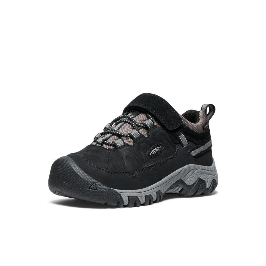 Little Kids' Targhee IV Waterproof Hiking Shoe Black/Steel Grey / Keen