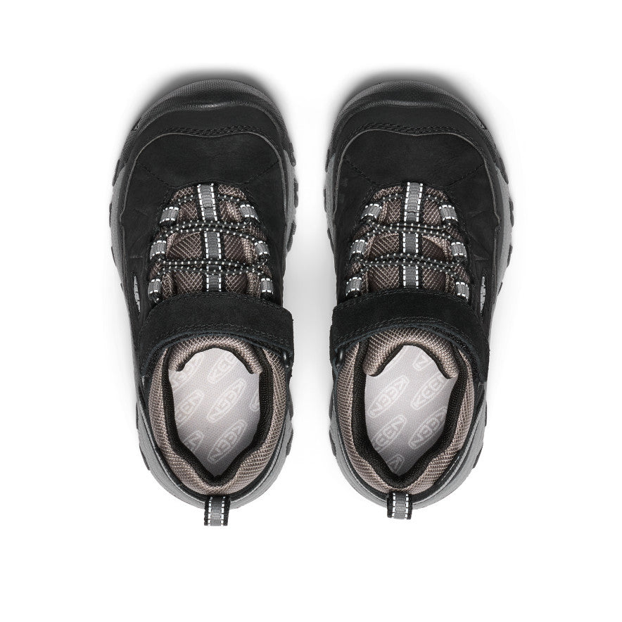 Little Kids' Targhee IV Waterproof Hiking Shoe Black/Steel Grey / Keen