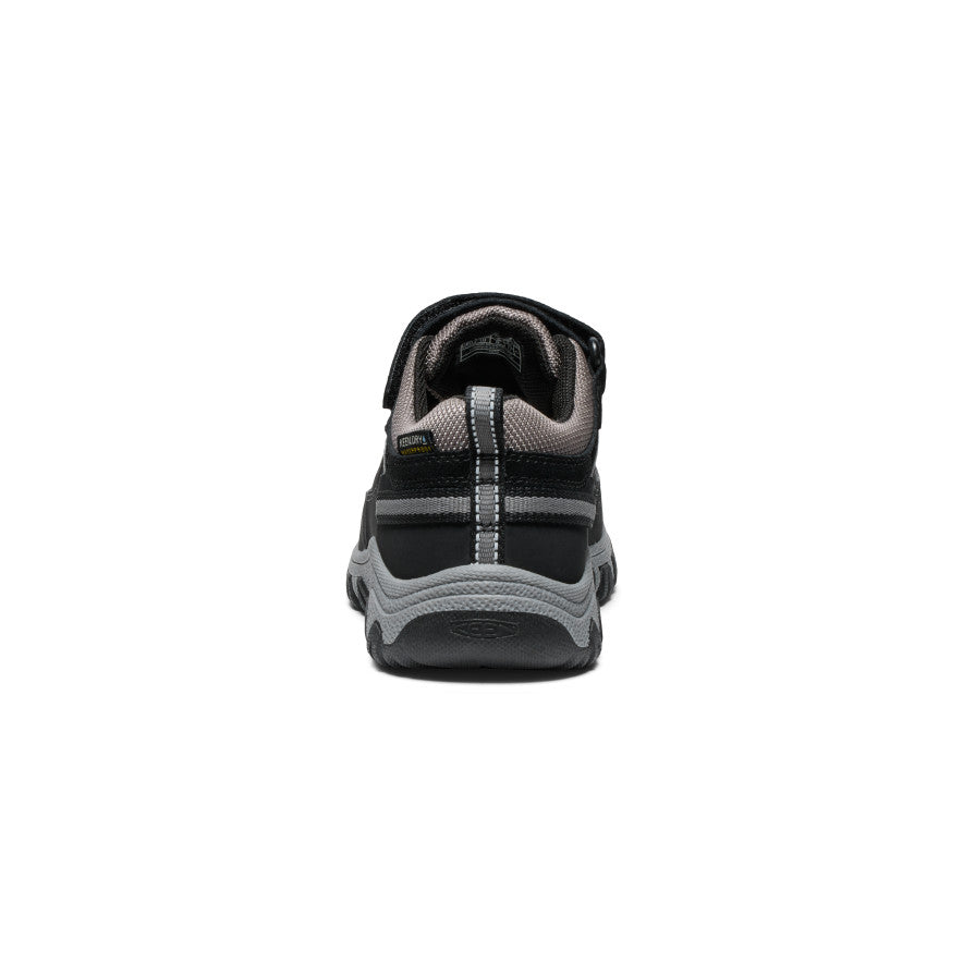 Little Kids' Targhee IV Waterproof Hiking Shoe Black/Steel Grey / Keen