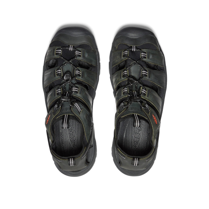 Men's Targhee III Sandal Grey/Black / Keen