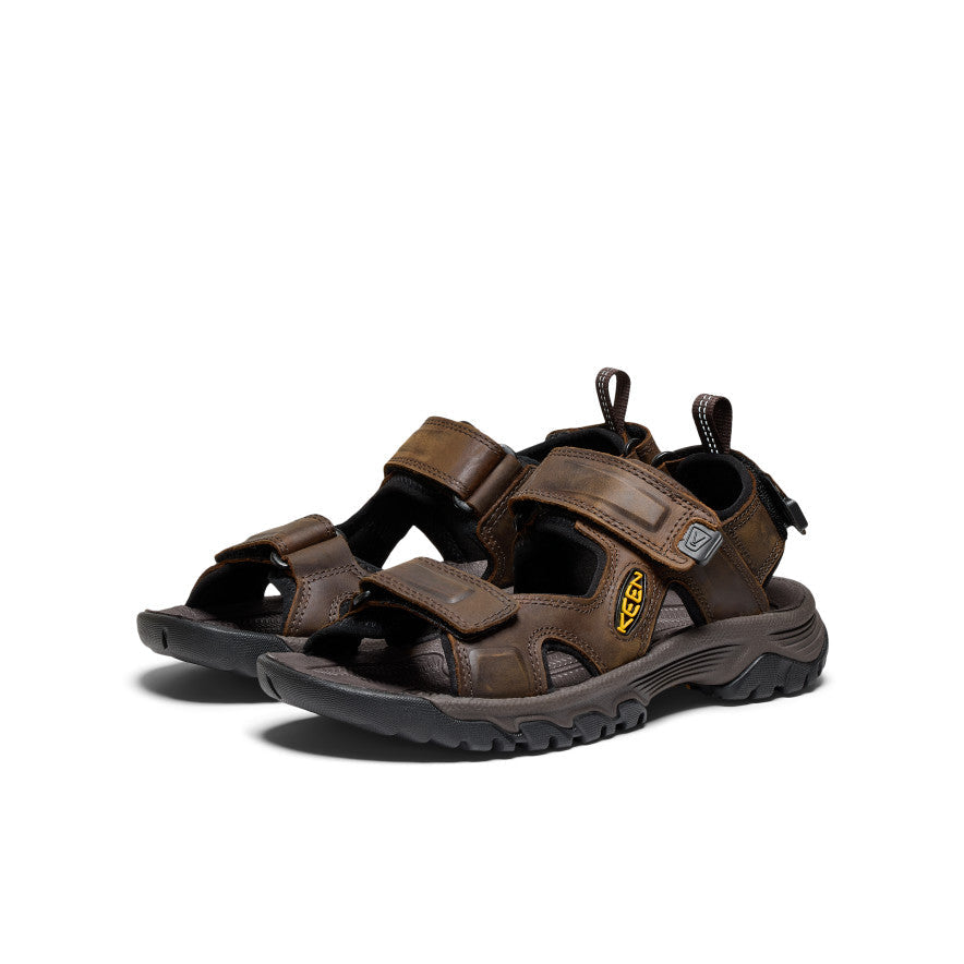 Men's Targhee III Open Toe Sandal Bison/Mulch / Keen