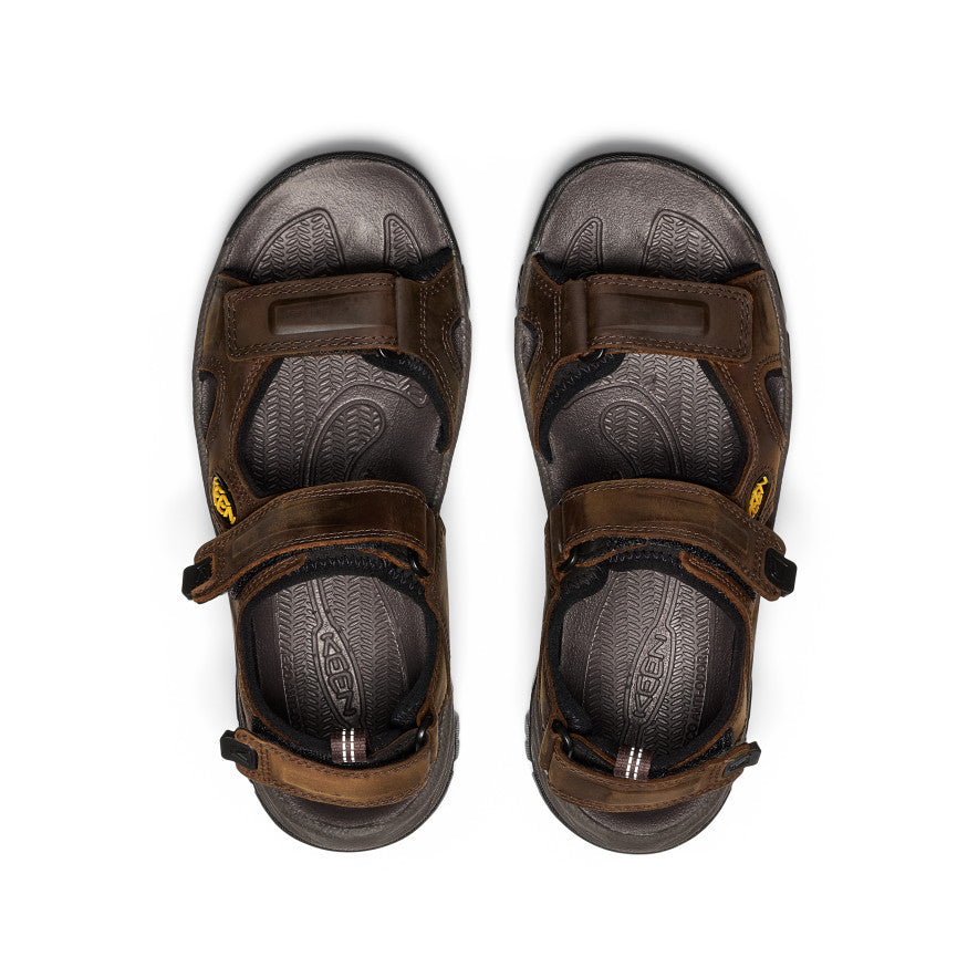 Men's Targhee III Open Toe Sandal Bison/Mulch / Keen