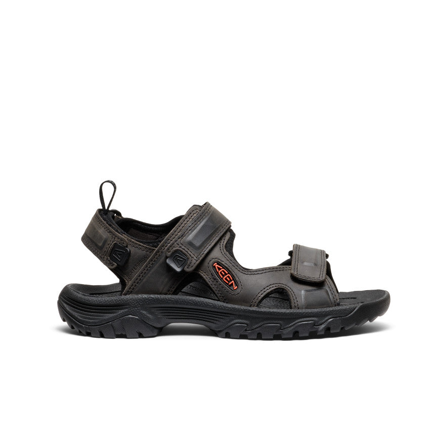 Men's Targhee III Open Toe Sandal Grey/Black / Keen