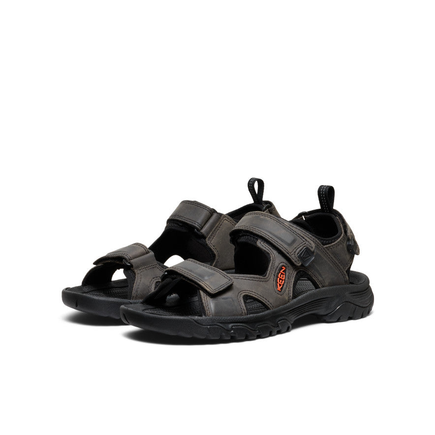Men's Targhee III Open Toe Sandal Grey/Black / Keen