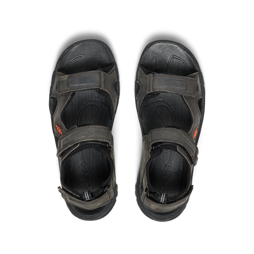 Men's Targhee III Open Toe Sandal Grey/Black / Keen