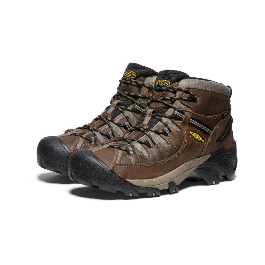 Men's Targhee II Waterproof Mid Wide Shitake/Brindle / Keen