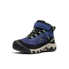 Little Kids' Targhee IV Waterproof Hiking Boot Skipper Blue/Hemlock / Keen