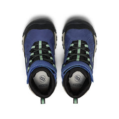 Little Kids' Targhee IV Waterproof Hiking Boot Skipper Blue/Hemlock / Keen