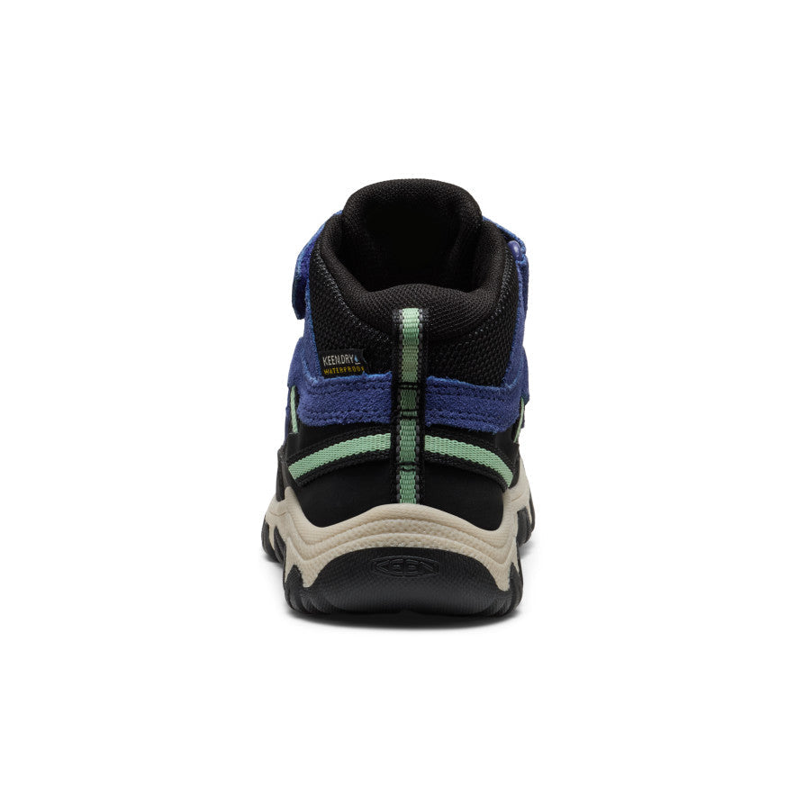 Little Kids' Targhee IV Waterproof Hiking Boot Skipper Blue/Hemlock / Keen