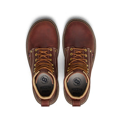 Men's Liberty 6" Waterproof 90° Heel Boot (Carbon Toe) Bombay Brown/Gum / Keen