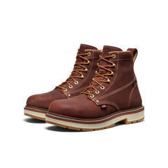 Men's Liberty 6" Waterproof 90° Heel Boot (Soft Toe) Bombay Brown/Gum / Keen