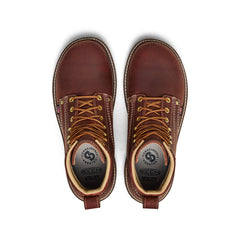 Men's Liberty 6" Waterproof 90° Heel Boot (Soft Toe) Bombay Brown/Gum / Keen