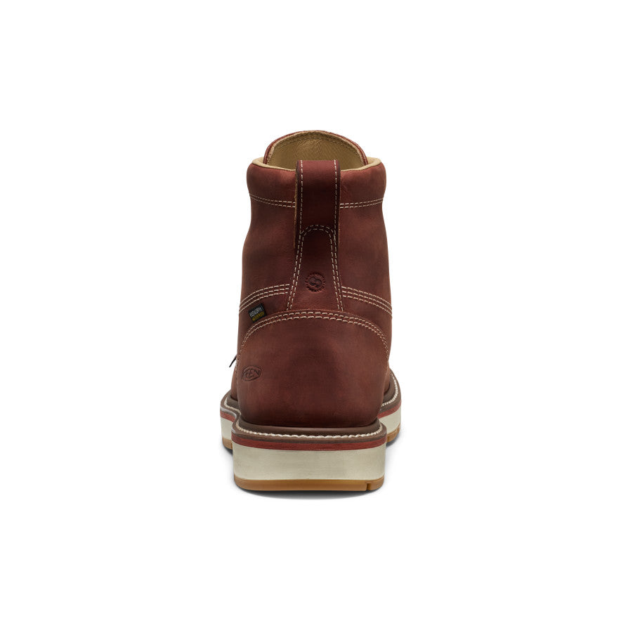Men's Liberty 6" Waterproof 90° Heel Boot (Soft Toe) Bombay Brown/Gum / Keen