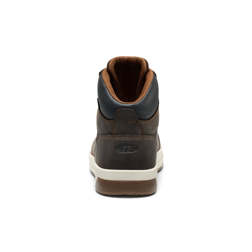 Men's Gibson Waterproof Work Boot (Carbon Toe) Cascade Brown/Gum / Keen