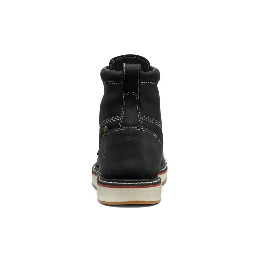 Men's Liberty 6" Waterproof Boot (Carbon Toe) Black/Gum / Keen