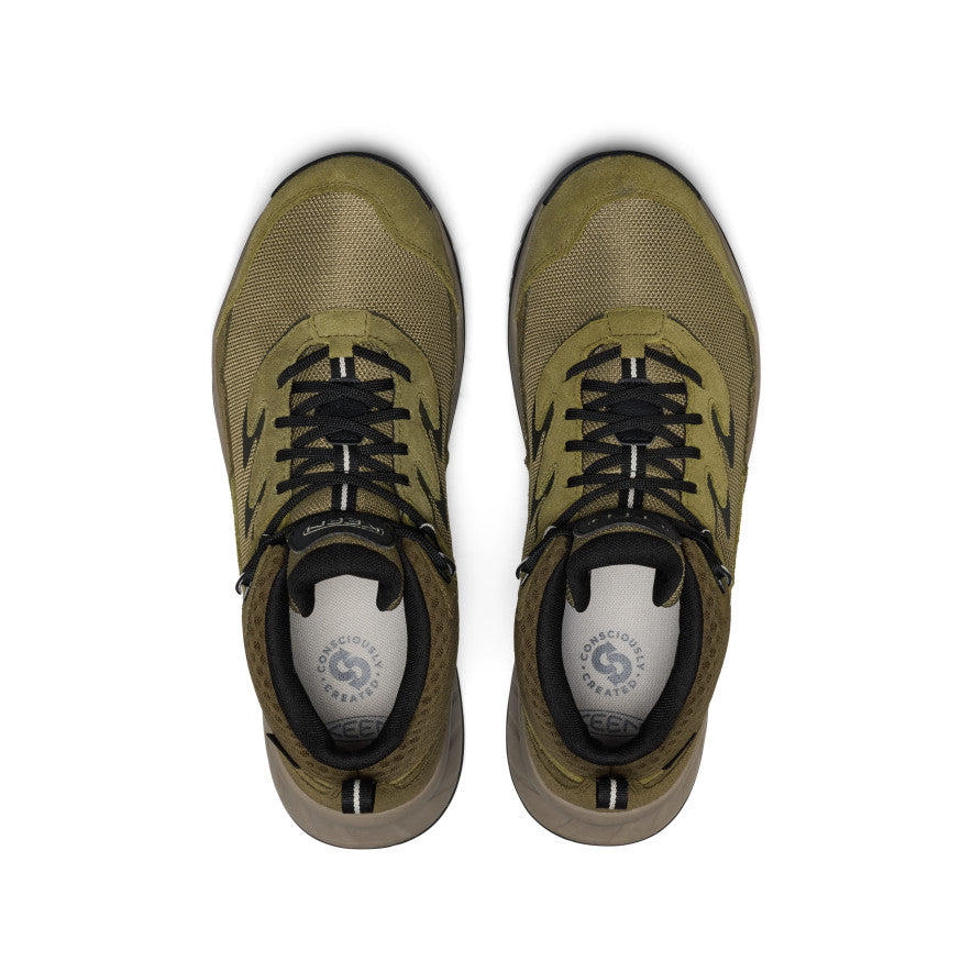 Men's Hightrail Waterproof Hiking Boot Martini Olive/Dark Olive / Keen