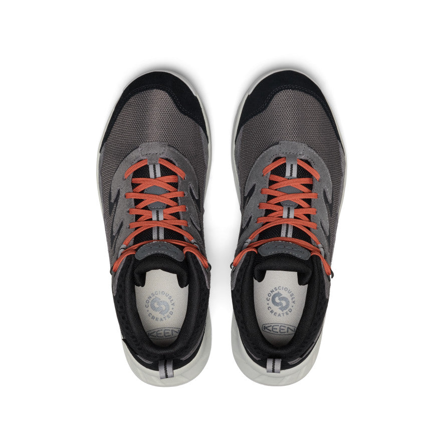 Men's Hightrail Waterproof Hiking Boot Magnet/Burnt Brick / Keen