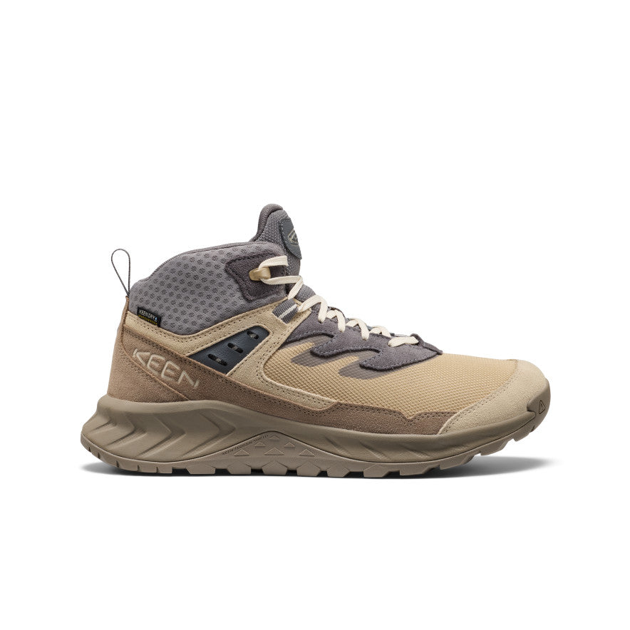 Men's Hightrail Waterproof Hiking Boot Safari/Steel Grey / Keen