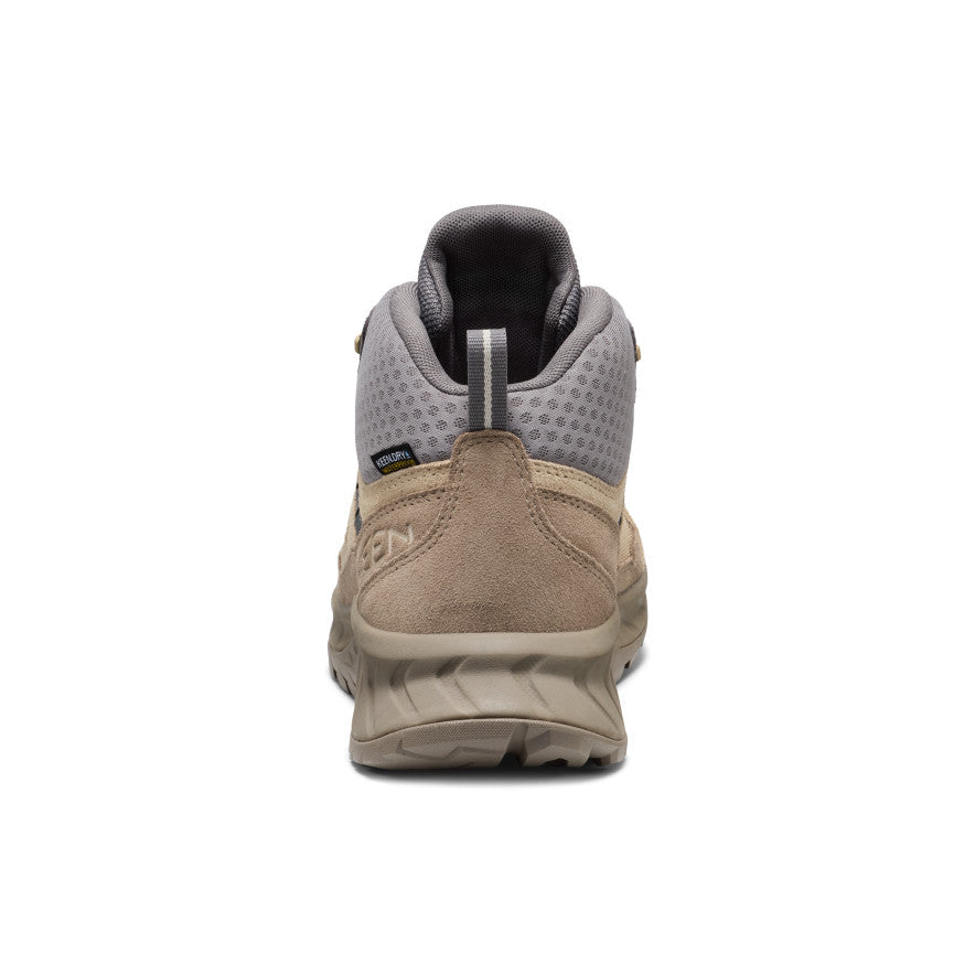 Men's Hightrail Waterproof Hiking Boot Safari/Steel Grey / Keen