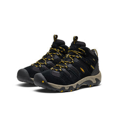 Men's Headout Waterproof Hiking Boot Black/Lemon Curry / Keen
