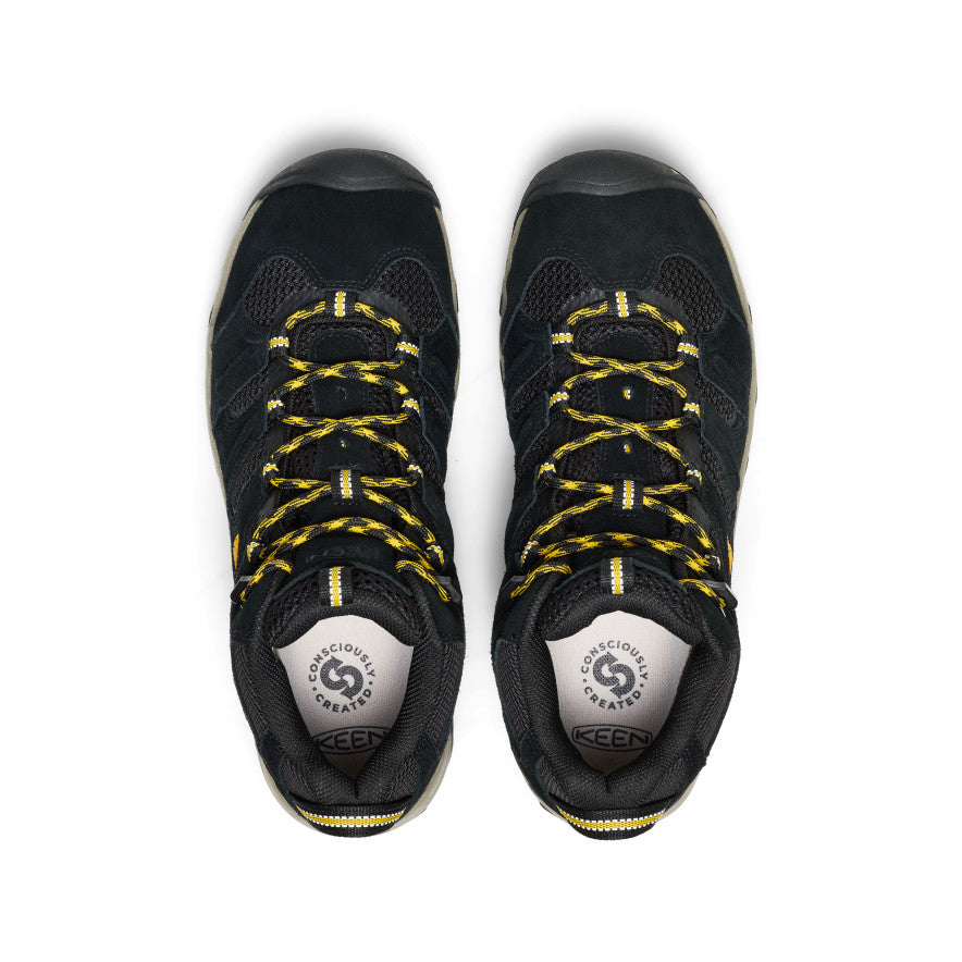 Men's Headout Waterproof Hiking Boot Black/Lemon Curry / Keen