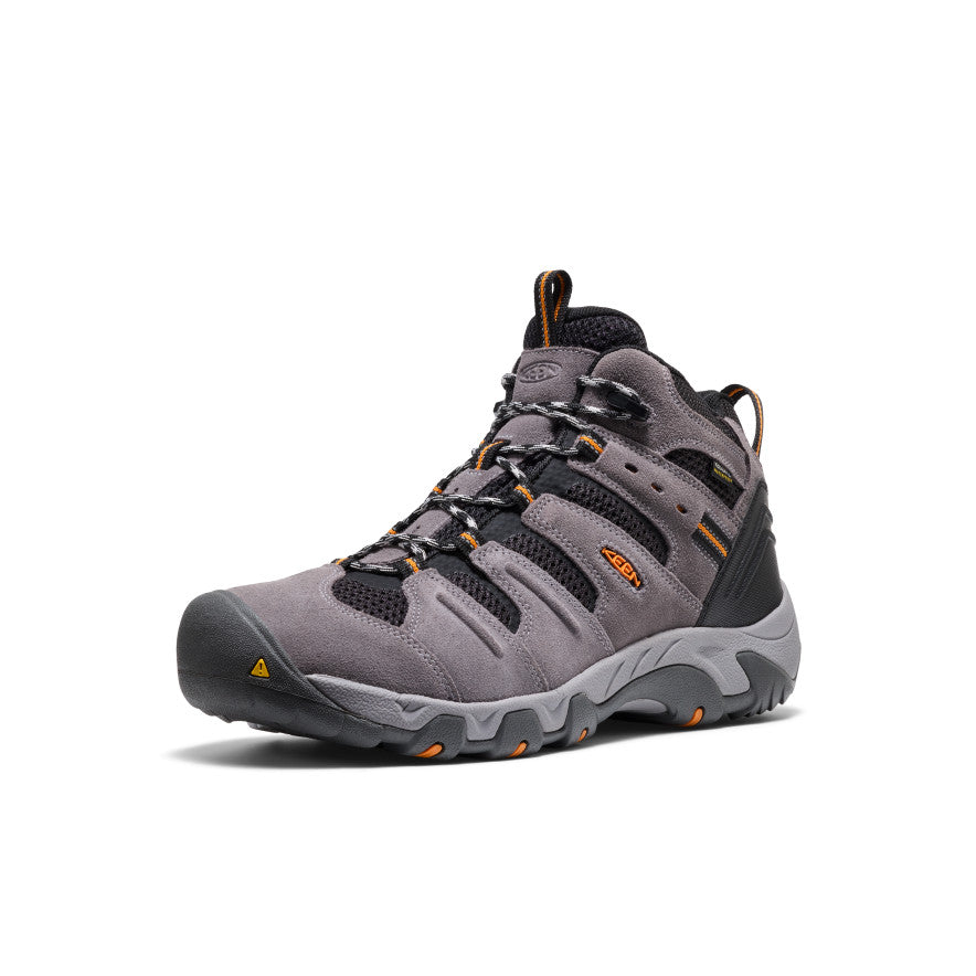 Men's Headout Waterproof Hiking Boot Magnet/Orange Pepper / Keen