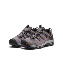 Men's Headout Waterproof Hiking Shoe Steel Grey/Orange Pepper / Keen