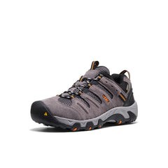 Men's Headout Waterproof Hiking Shoe Steel Grey/Orange Pepper / Keen