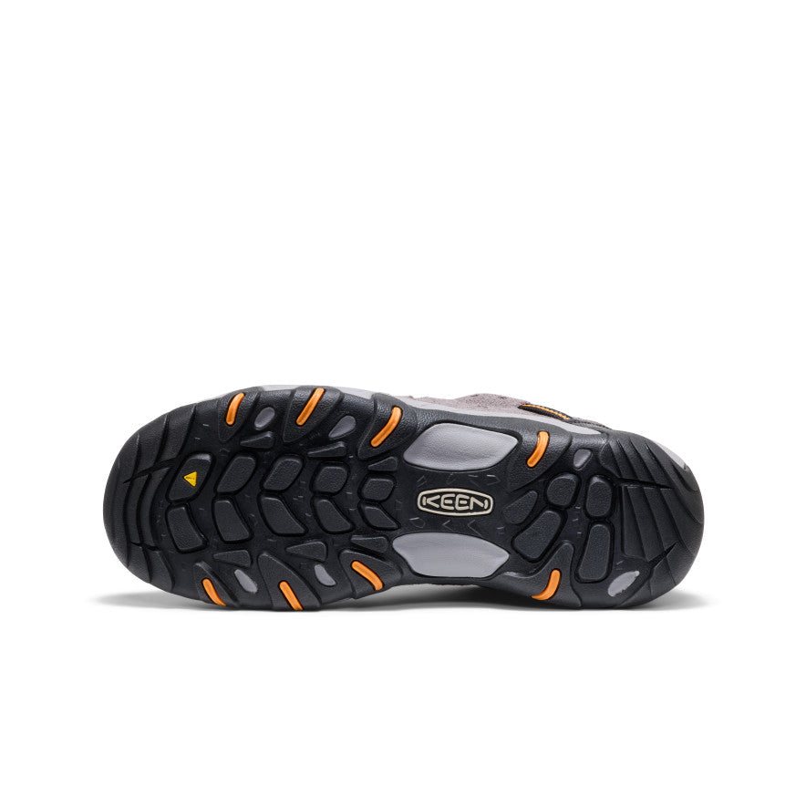 Men's Headout Waterproof Hiking Shoe Steel Grey/Orange Pepper / Keen
