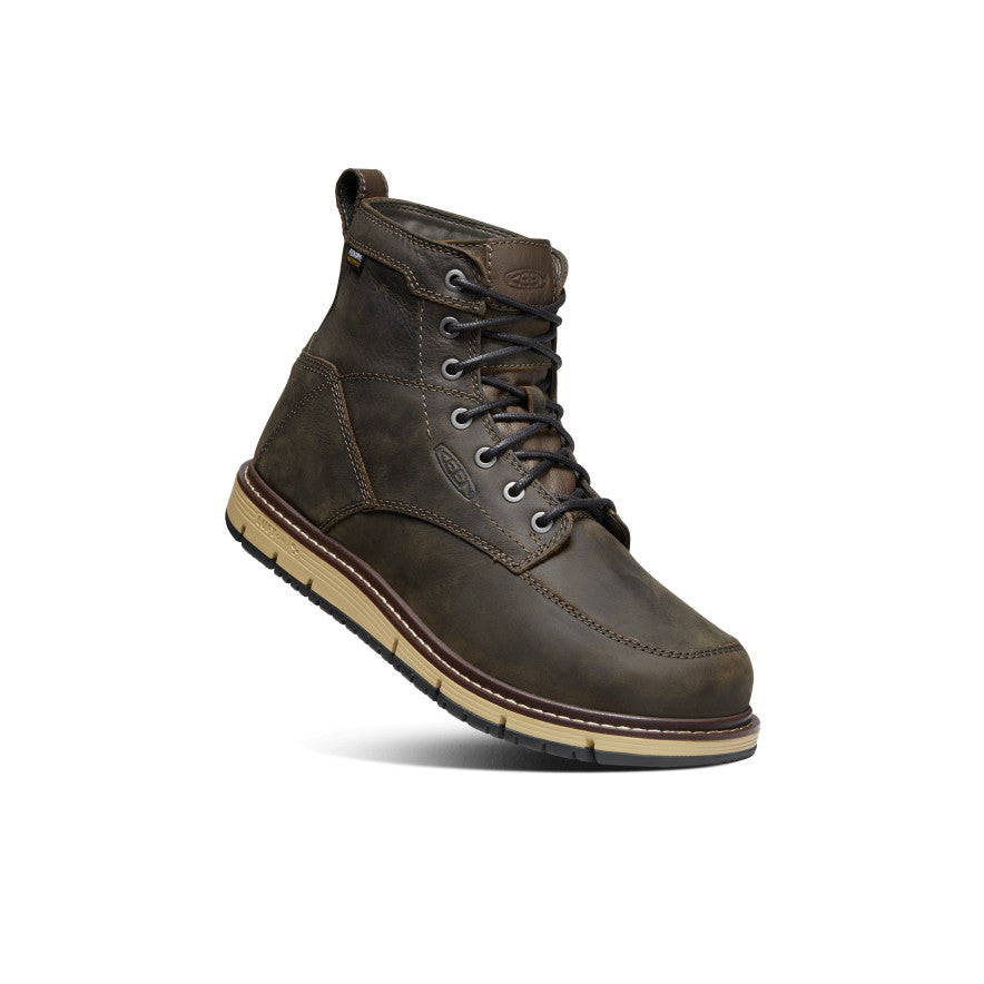 Men's San Jose 6" Waterproof Boot (Soft Toe) Cascade Brown / Keen