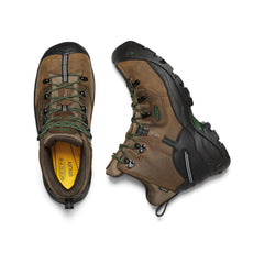 Men's Pittsburgh Energy 6" Waterproof Boot (Carbon Toe) Cascade Brown/Greener Pastures / Keen