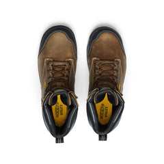 Men's Evanston 8" Insulated Waterproof Boot (Soft Toe) Bison/Black / Keen