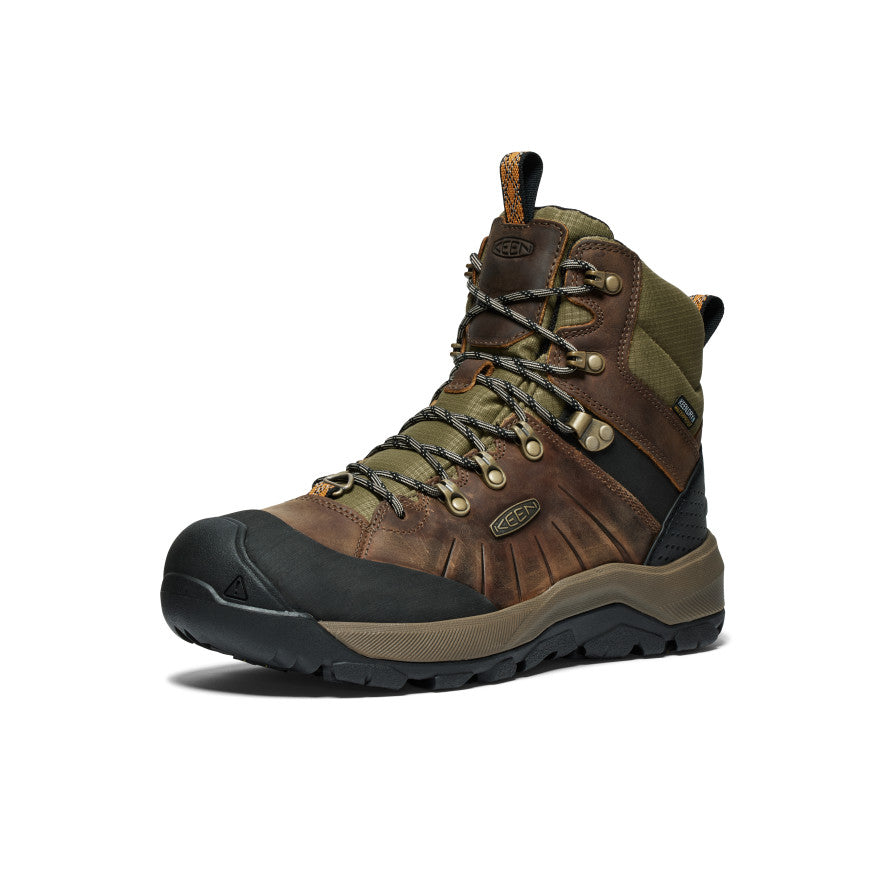 Men's Revel IV Polar Waterproof Boot Bison/Orange Pepper / Keen