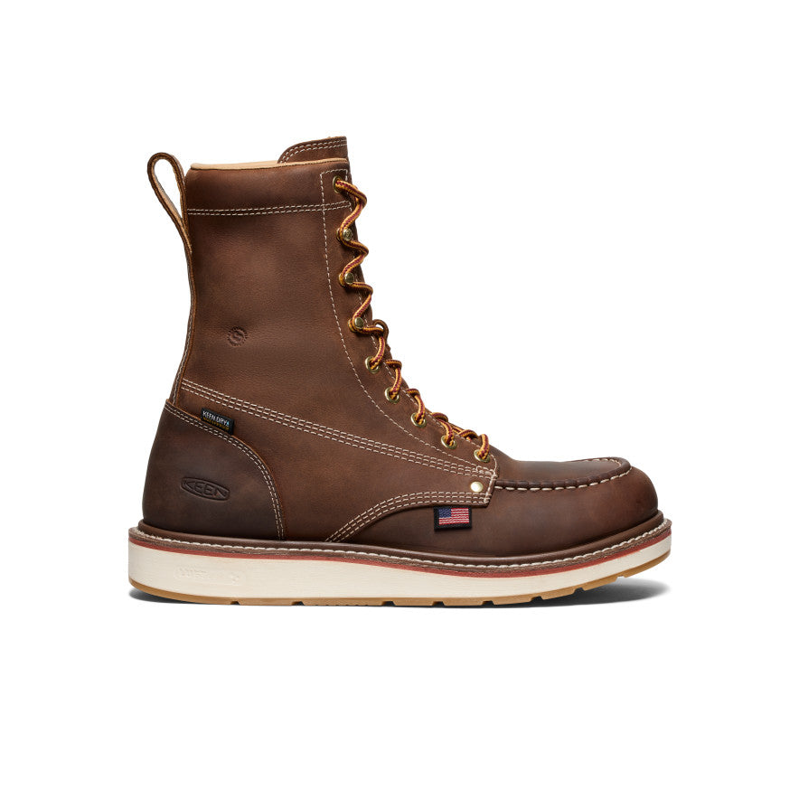 Men's Liberty 8" Waterproof Boot (Carbon Toe) Chestnut/Gum / Keen