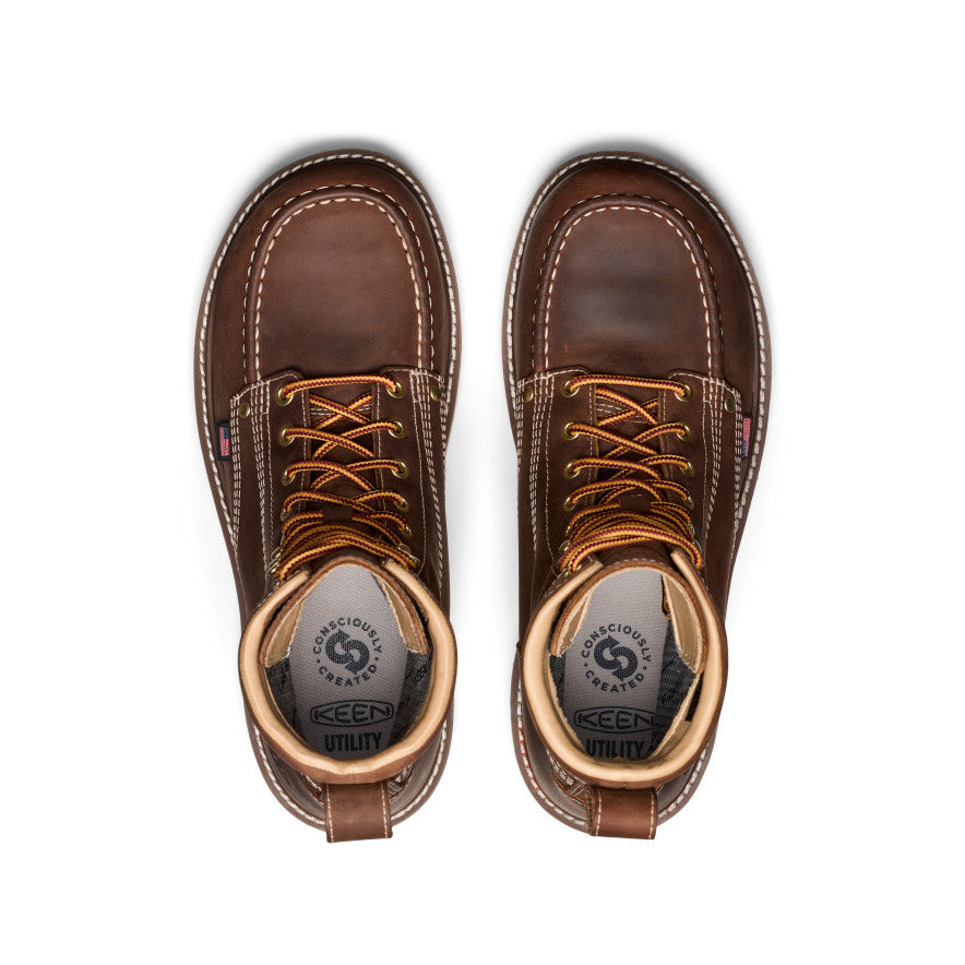 Men's Liberty 8" Waterproof Boot (Carbon Toe) Chestnut/Gum / Keen
