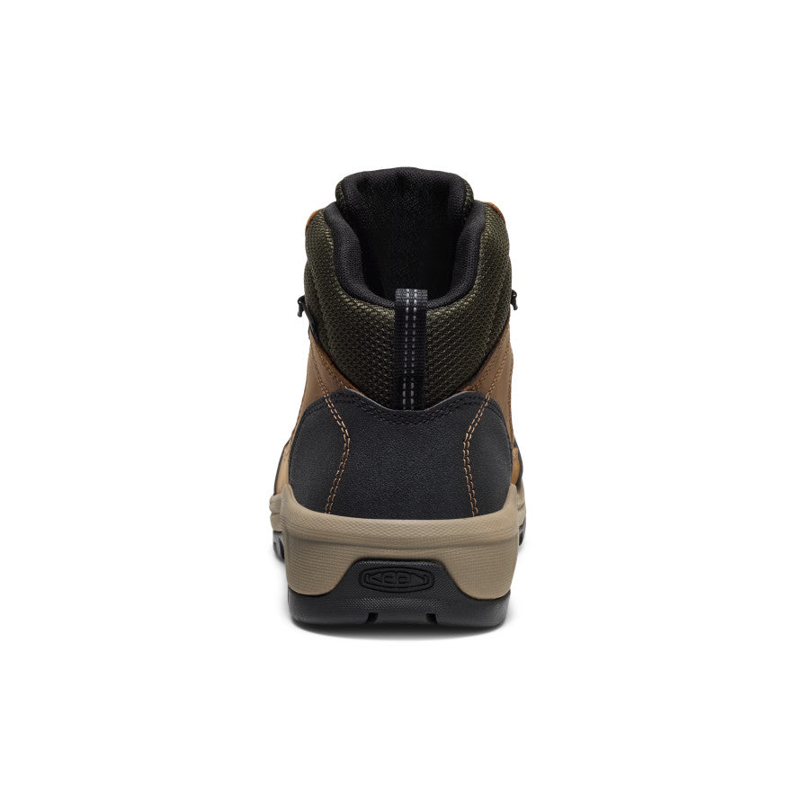 Men's Skokie Waterproof Work Boot (Soft Toe) Forest Night/Black / Keen