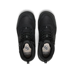 Men's Skokie Waterproof Work Boot (Soft Toe) Black/Black / Keen