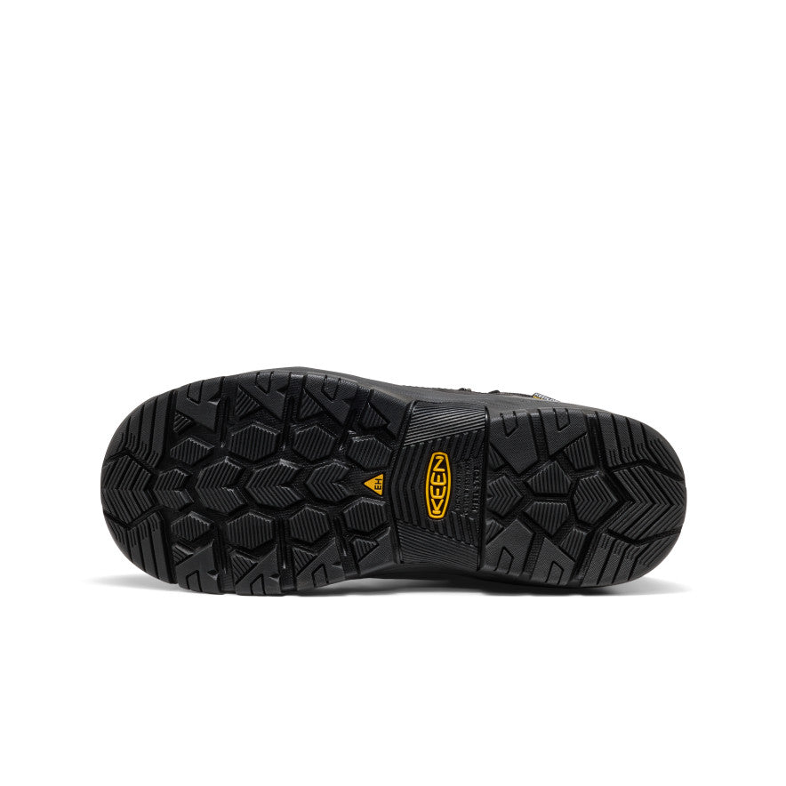 Men's Skokie Waterproof Work Boot (Soft Toe) Black/Black / Keen