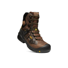 Men's Dover 8" Insulated Waterproof Boot (Carbon Toe) Dark Earth/Black / Keen