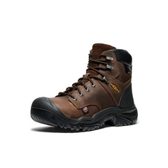 Men's Mt Vernon II 6" Waterproof Boot (Steel Toe) Dark Earth/Black / Keen