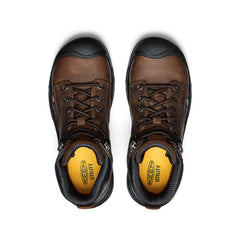 Men's Mt Vernon II 6" Waterproof Boot (Steel Toe) Dark Earth/Black / Keen