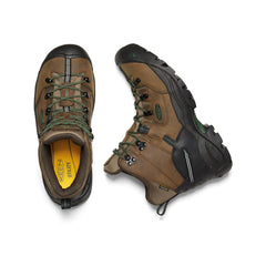 Men's Pittsburgh Energy 6" Waterproof Boot (Soft Toe) Cascade Brown/Greener Pastures / Keen