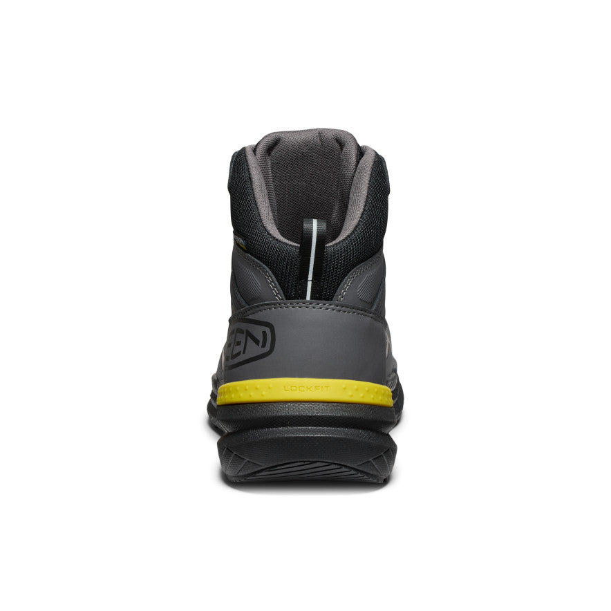 Men's Synchro Waterproof Work Boot (Carbon Toe) Magnet/Black / Keen