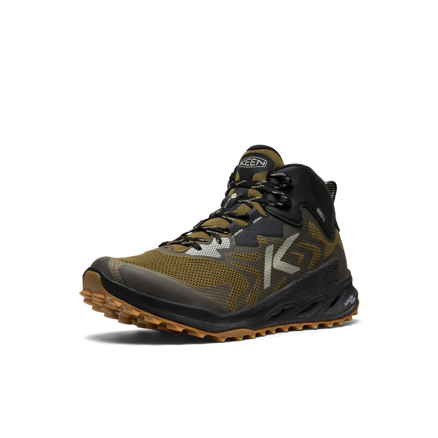 Men's Zionic NXT Waterproof Hiking Boot Dark Olive/Black / Keen