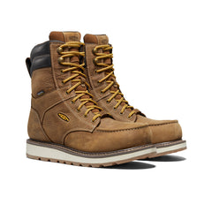 Men's Cincinnati 8" Waterproof Boot (Carbon Toe) Belgian/Sandshell / Keen
