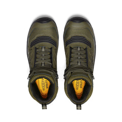Men's Reno Mid Waterproof (Carbon Toe) Dark Olive/Black / Keen