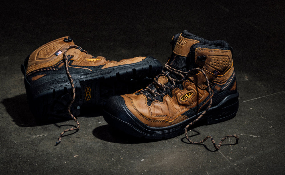Men's Targhee IV Waterproof Work Boot (Soft Toe) Belgian/Black / Keen